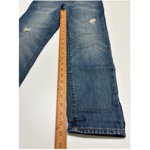 Gap Boyfriend Ripped Jeans Deconstructed Distressed 25 petite 0P XS - Picture 5 of 9